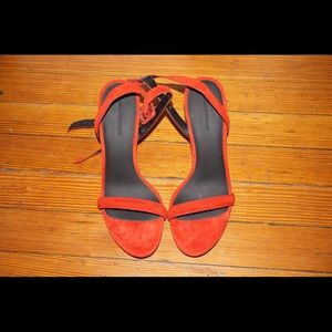 ALEXANDER WANG ANTONIA RED HEELS!!